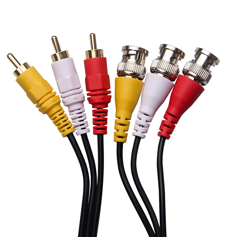 3RCA connects to 3BNC cable